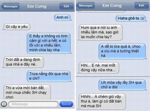 Những tin nhắn điện thoại hài hước nhất troll cho người yêu, bạn bè - Lạ  vui - Việt Giải Trí
