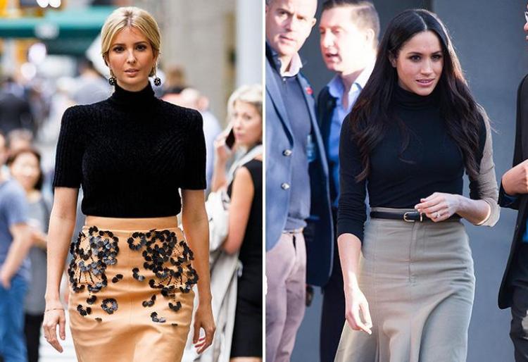 Công nương Meghan Markle bắt chước phong cách thời trang ái nữ Tổng thống Trump - Hình 5