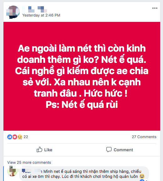 Làm net ế ẩm, nhiều chủ quán net rủ nhau đi... chở đồ thuê - Hình 1