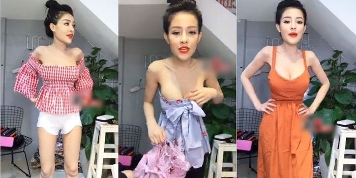 'Thánh nữ ngực đẹp' Ngân 98 lộ thân hình xập xệ khi livestream, vội tung ảnh mát mẻ để vớt vát - Hình 5