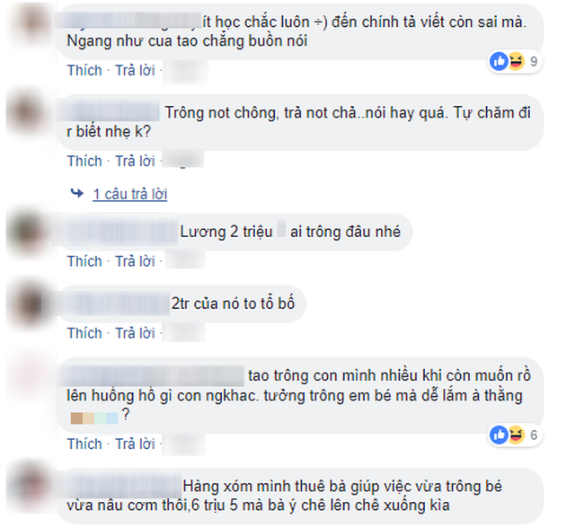 Tuyển người trông con 2 tháng ngày chỉ làm 8 tiếng, lương 2 triệu/tháng, ông bố Hà Nội bị ném đá tả tơi - Hình 3