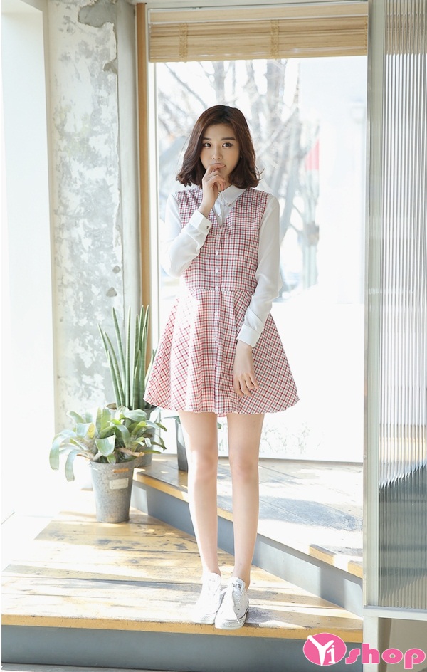 Lịch sử giá Váy đầm nữ dễ thương dáng xòe đi chơi tết đầm nữ 2 lớp phong  cách Hàn Quốc chất vải không nhăn cập nhật 72023  BeeCost