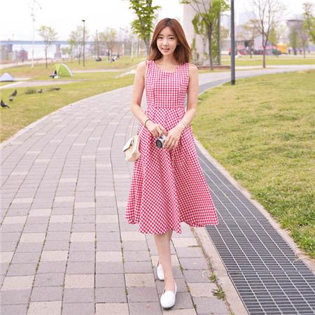 Mua Chân váy sọc caro dài đẹp thanh lịchchân váy công sở kẻ sọc dài caro  Hàn Quốc đẹp  Tiki