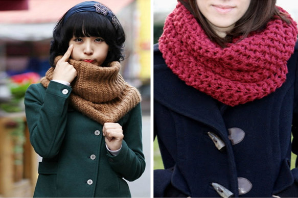 Hướng dẫn cách đan khăn len đẹp cho mùa đông ấm áp - Hình 1