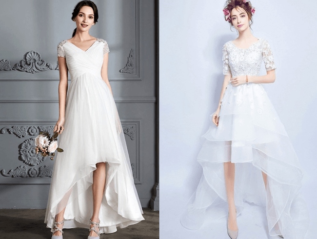 Gợi ý cho cô dâu 27+ kiểu váy cưới đơn giản Hàn Quốc giúp nàng xinh đẹp hơn  trong ngày cưới - Beaudy.vn