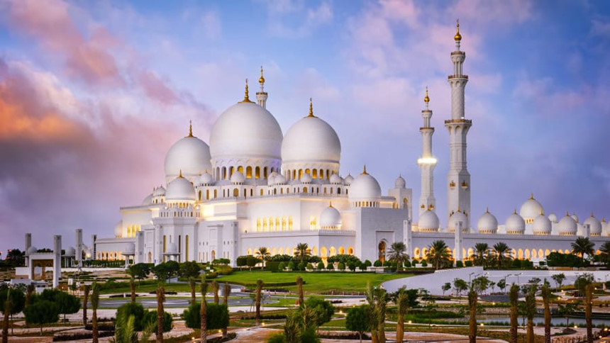 Nhà thờ Sheikh Zayed thánh đường trắng tuyệt đẹp của vùng Trung Đông - Du  lịch - Việt Giải Trí