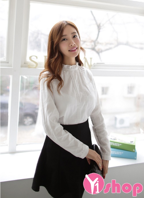 30 Áo sơ mi nữ kiểu Hàn Quốc siêu xinh sành điệu giá tốt