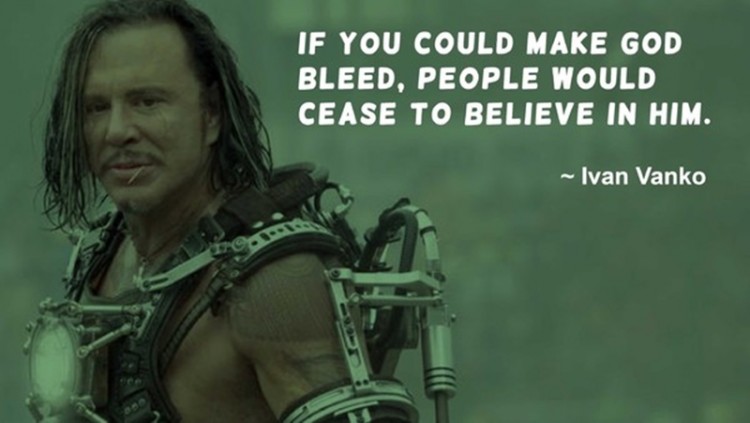 The making of a god. Ivan Vanko no problem. If you can make God Bleed people would Cease to believe in. If you can make God Bleed people would Cease to believe in INAV Vanko gif.