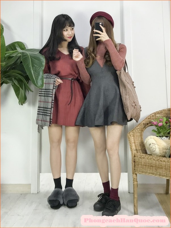 20 cách mix đồ phong cách Hàn Quốc dành cho đôi bạn thân - Hình 5