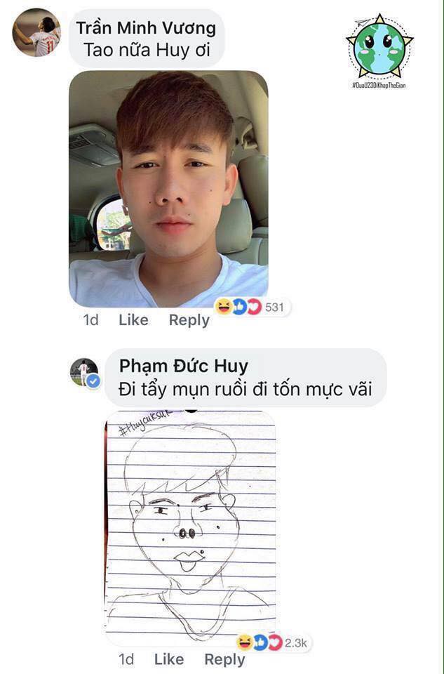 Cười ngặt nghẽo với loạt ảnh Đức Huy trổ tài vẽ đồng đội, trông ai cũng ngã cây y như tranh biếm họa - Hình 9
