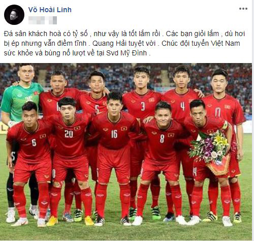 Hoài Linh lên tiếng, khán giả quá khích chỉ biết im lặng ngưng chửi bới đội tuyển Việt Nam - Hình 3