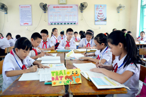 Khánh Hòa: Chuyển hình thức dạy học VNEN về hình thức dạy học hiện hành - Hình 1