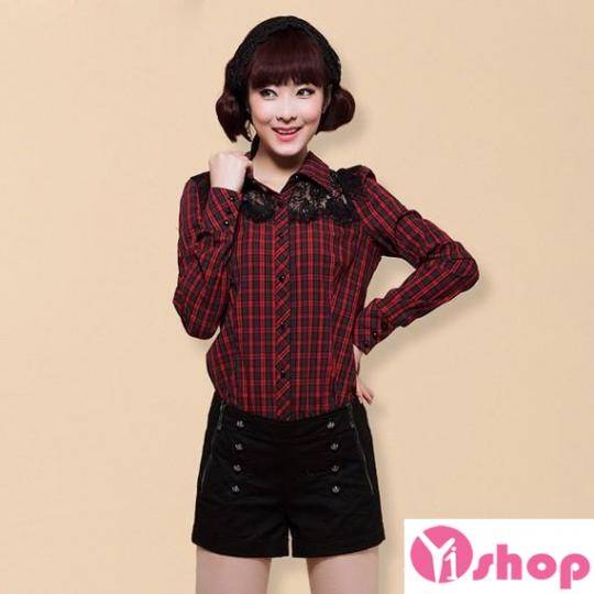 Những kiểu áo sơ mi nữ hàn quốc đẹp nhất dành cho cô bạn tuổi teen - Hình 1