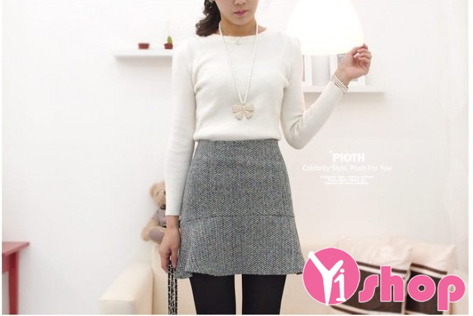 Vải Dạ Tweed Dạ Nanh Sói Vải Dạ kim tuyến Chân Váy Dạ Hàn Quốc may áo  khoác có 10 màu mangtovestzip  MixASale