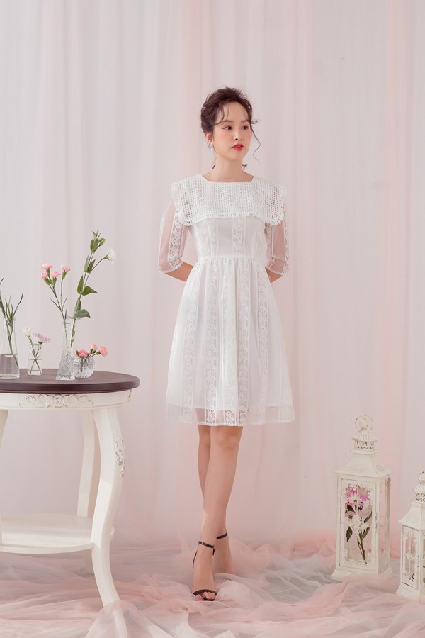 Váy trắng chụp kỷ yếu  Giá Tốt Miễn Phí Vận Chuyển Đủ Loại  Shopee Việt  Nam