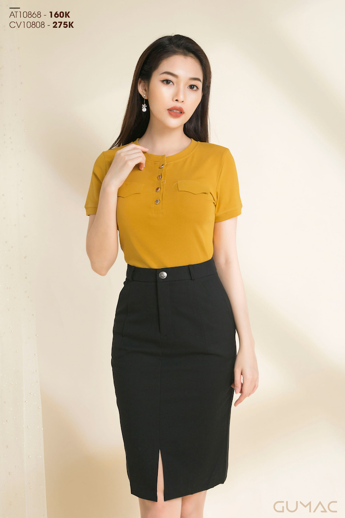 Celia Skirt - Chân váy đuôi xoè xếp ly - TRISCY