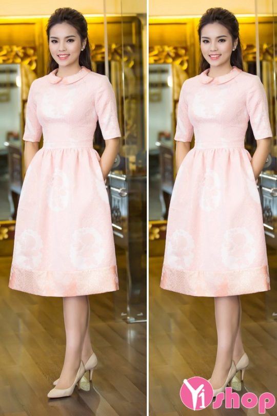 10 tips diện váy liền màu pastel đẹp từ công sở ra phố rất hợp nàng 30