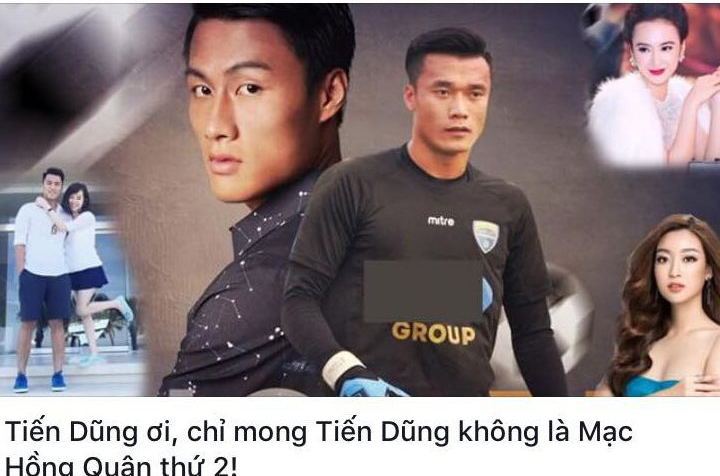 Vợ Mạc Hồng Quân nổi giận khi chồng bị so sánh với Bùi Tiến Dũng U23 Việt Nam - Hình 1