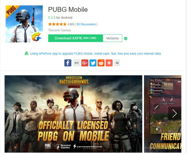 Pubg mobile версия