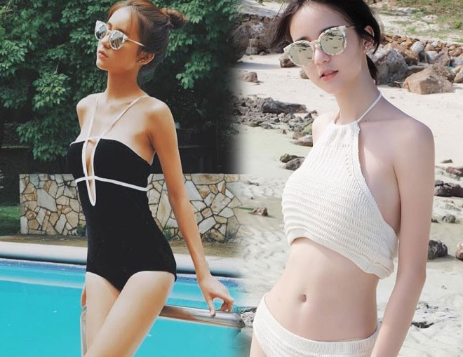 Hương Giang Idol và nữ thần Thái Lan: Ai mặc áo tắm sexy hơn? - Hình 10