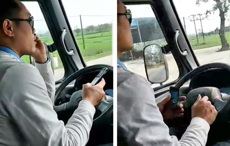 Tài xế dùng khuỷu tay lái xe buýt nói gì sau khi bị đuổi việc? - Hình 1