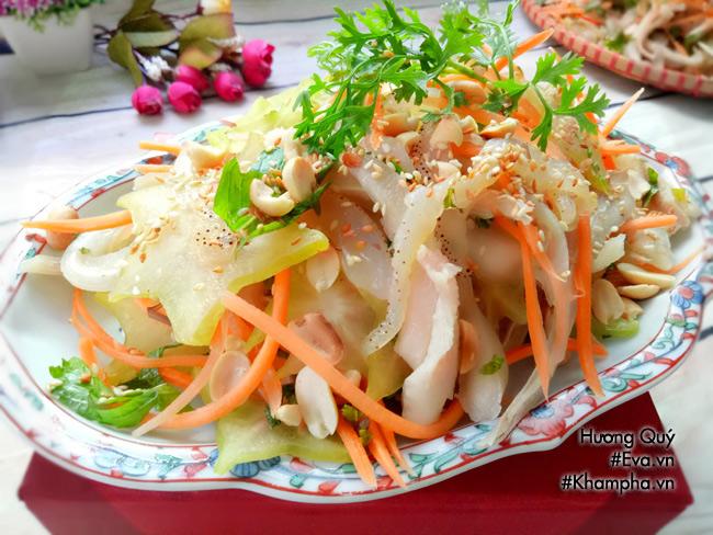 [Chế biến] - Nộm sứa tai heo giòn sần sật, ai ăn cũng phải gật đầu khen ngon - Hình 13