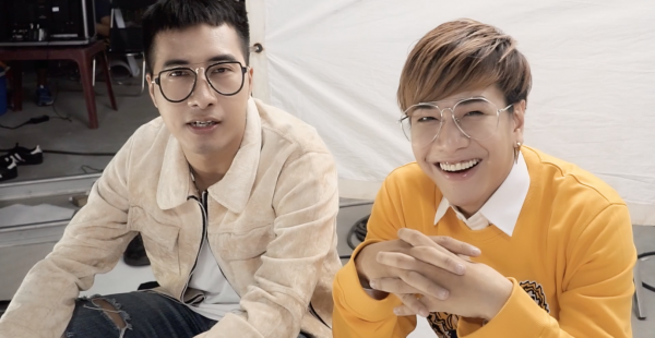 Only C &'ganh tị', Lou Hoàng nghịch ngợm hết cỡ trong hậu trường MV Yes I do - Hình 6