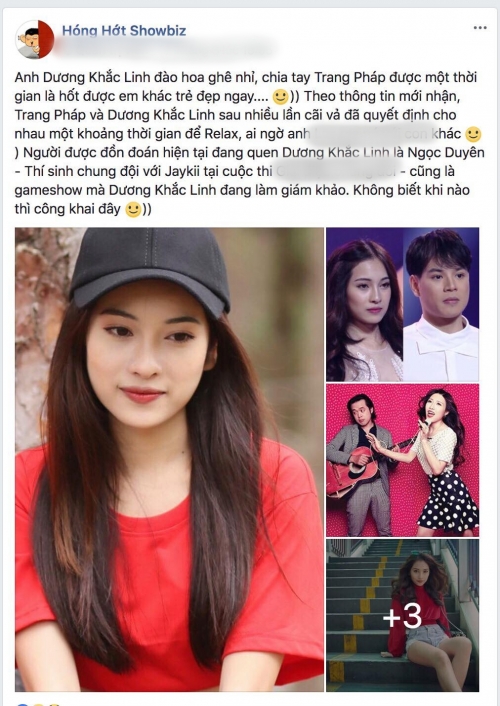 Rộ nghi vấn Dương Khắc Linh đa chia tay Trang Phap, đang hẹn hò tình mới - Hình 1