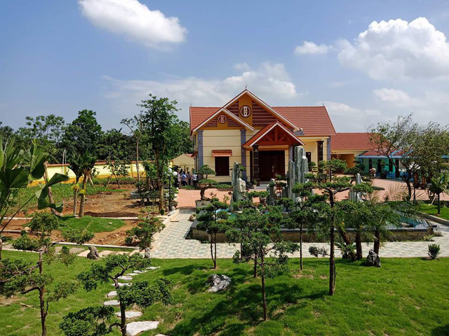 Cận cảnh biệt phủ trái phép của cán bộ công an huyện Vĩnh Lộc - Hình 2