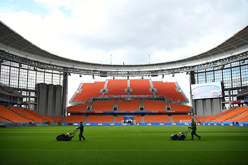 Khán đài như bắc từ trên trời tại sân vận động World Cup Nga - Hình 3