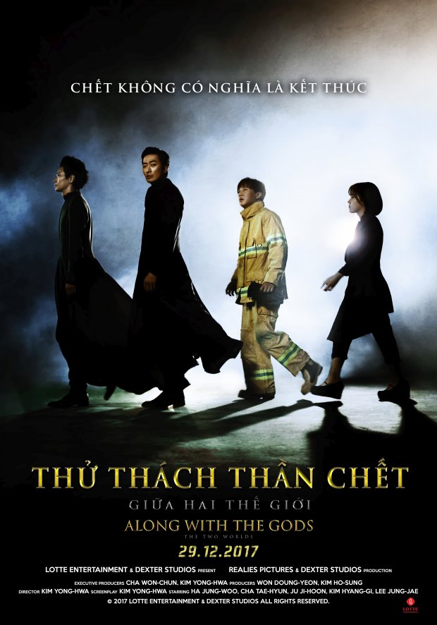 Bom tấn Thử thách thần Chết 2 tung teaser poster biển lửa u ám, giấu kỹ Ma Dong Seok - Hình 1