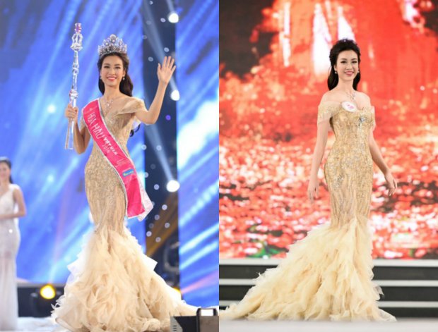 Hoa hậu Đô My Linh đẹp lộng lẫy như nàng tiên thứ thiệt với đầm đuôi cá sang chảnh - Hình 2
