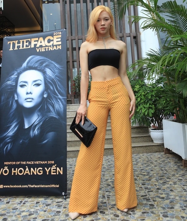 Kiều nữ An Giang siêu vòng 3 mặc xẻ cao, đan dây chằng chịt dự tuyển The Face - Hình 5