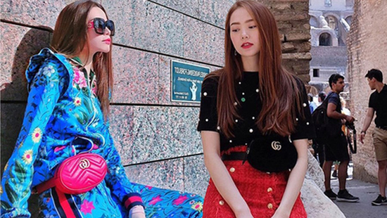 Style thời trang đồng điệu của Hồ Ngọc Hà và Minh Hằng - Hình 1