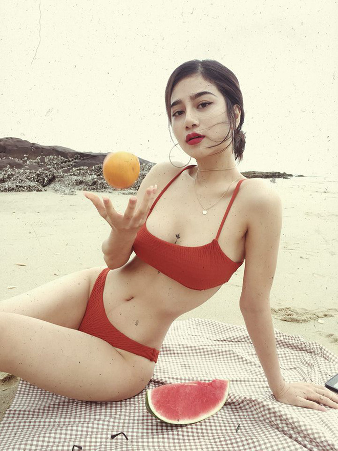 Thân hình đồng hồ cát nóng bỏng của thí sinh nổi bật The Face, từng vứt danh hiệu vào thùng rác - Hình 6
