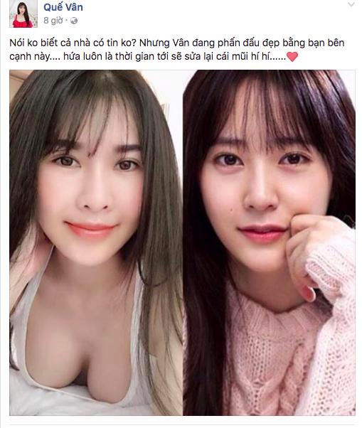 Từng mê Krystal nay lại đổi sang Song Hye Kyo, Quế Vân hễ thích ai là đi sửa mũi cho giống bằng được người ấy - Hình 3