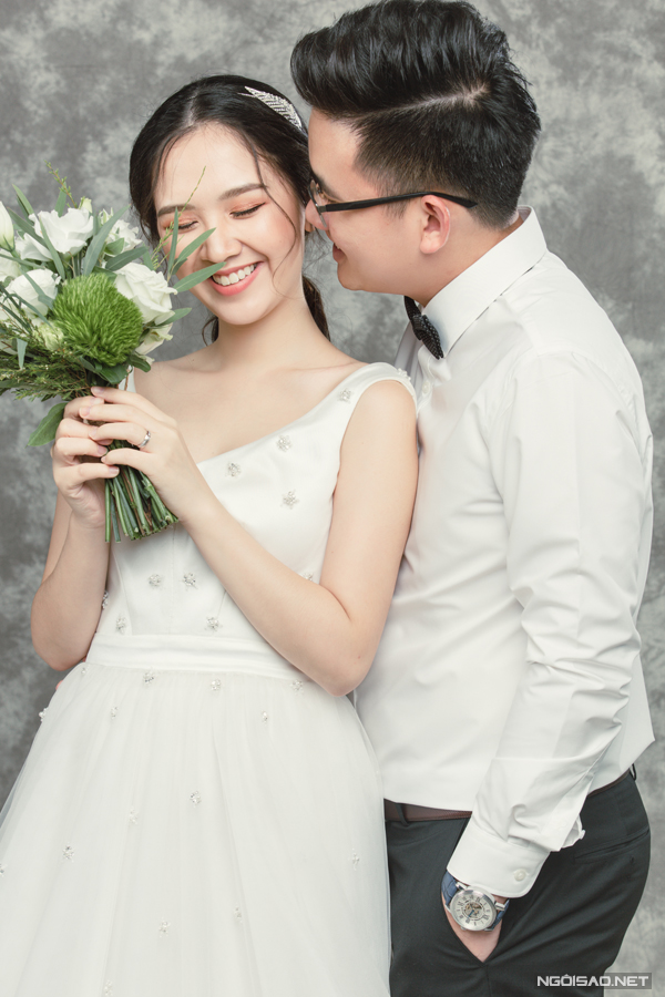 Diễn viên Bánh đúc có xương khoe ảnh cưới giản dị - Hình 7