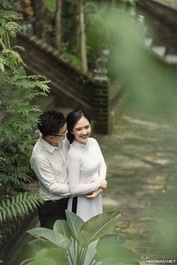 Diễn viên Bánh đúc có xương khoe ảnh cưới giản dị - Hình 6