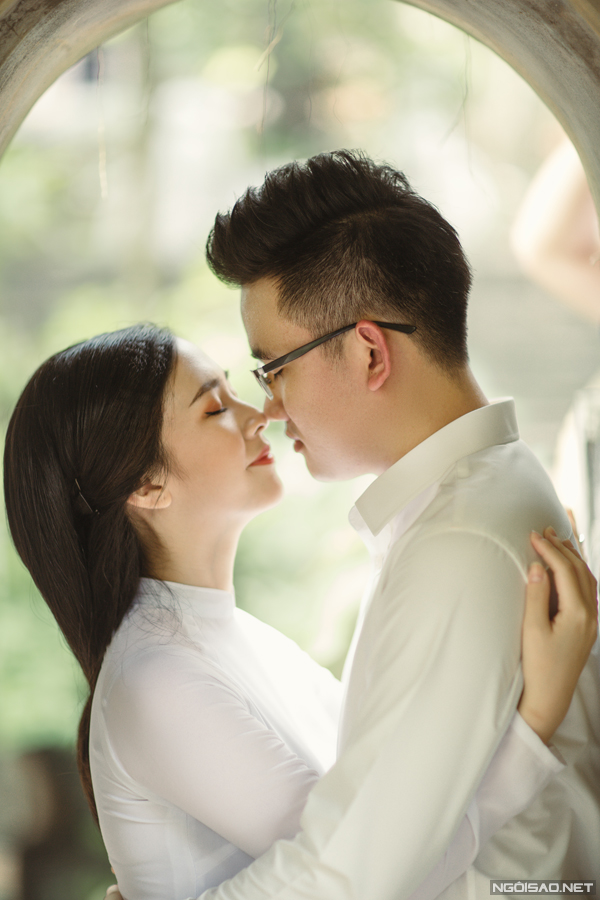 Diễn viên Bánh đúc có xương khoe ảnh cưới giản dị - Hình 2