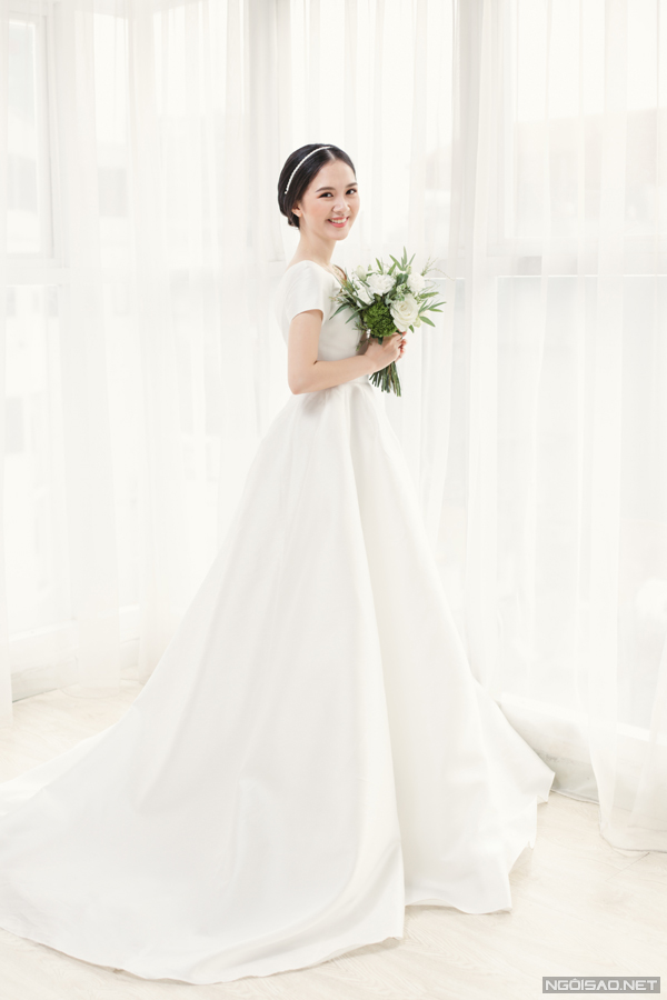 Diễn viên Bánh đúc có xương khoe ảnh cưới giản dị - Hình 10