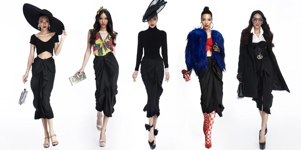 Không ngờ một chiếc chân váy lại phối được 10 set đồ độc nhất vô nhị như thế này! - Hình 12