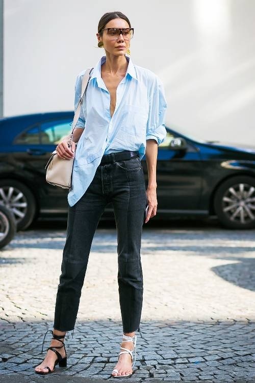 Quần jeans đen ai cũng có nhưng mặc như thế này thì lúc nào cũng đẹp xuất sắc nhé! - Hình 6