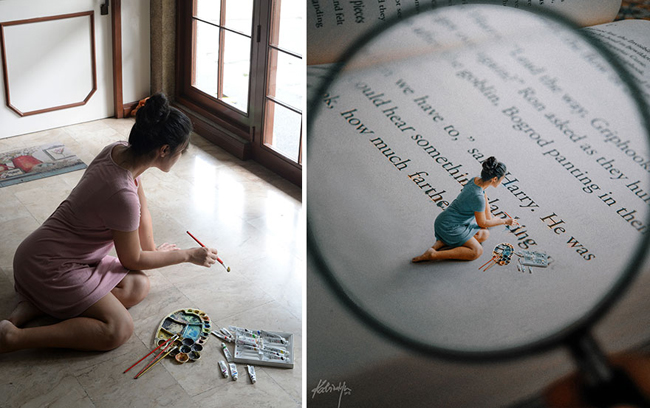 Khi con gái là một chuyên gia photoshop - Hình 1