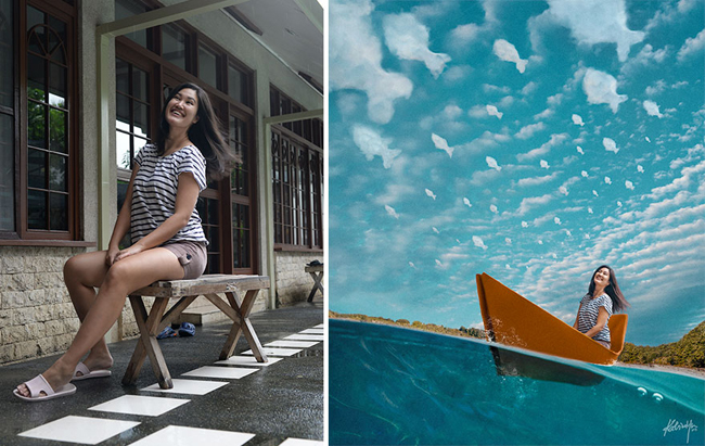 Khi con gái là một chuyên gia photoshop - Hình 2