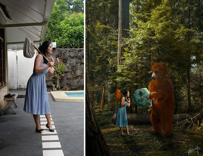 Khi con gái là một chuyên gia photoshop - Hình 7