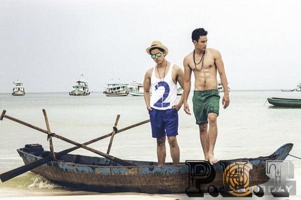 Set đồ đi chơi biển đơn giản cho các chàng - Hình 3