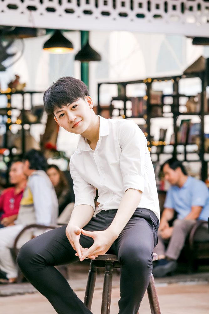 Soái ca học đường sở hữu chiều cao khủng 1m79 đốn tim các fan girl - Hình 3