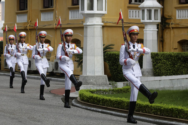 Toàn cảnh Lễ thượng cờ ASEAN tại trụ sở Bộ Ngoại giao - Hình 3