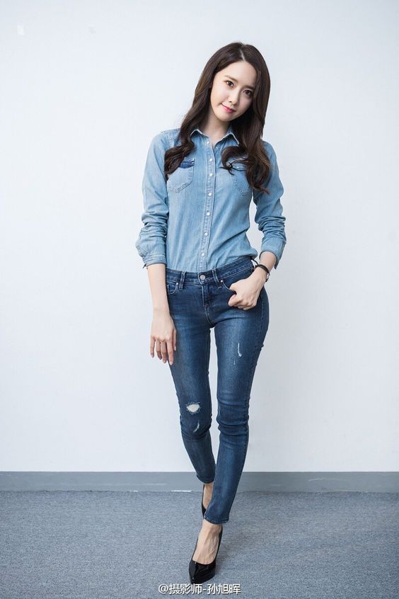 9 cách phối áo sơ mi với quần jean nữ bạn đã thử chưa  Thời trang  Việt  Giải Trí