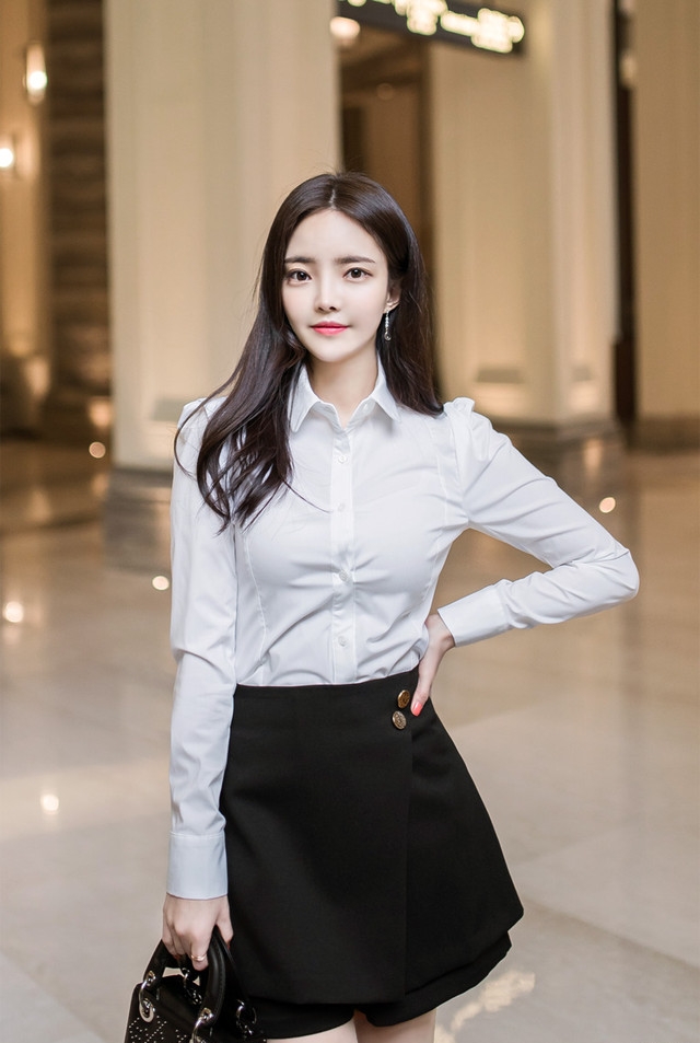 Quần short giả váy Hàn Quốc thời trang TV847 Màu trắng